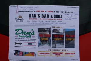 15-10-25 Drive to Dans Bar and Grill